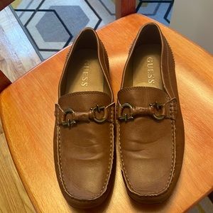 Guess brown loafers size 11M